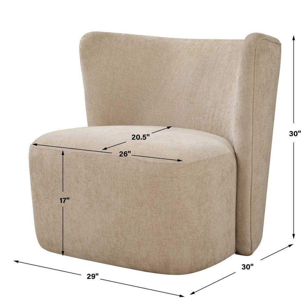 Outlook Swivel Chair- Sand