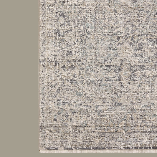 Amber Lewis x Loloi Alie Collection Stone/Mist Area Rug