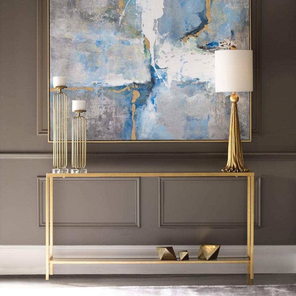 Hayley Console Table- Gold